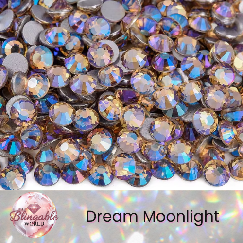 Dream Moonlight - Glass Flatback Rhinestone