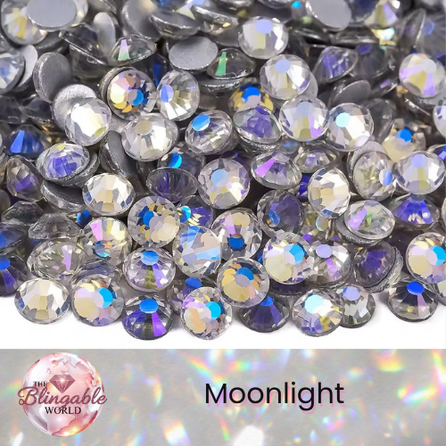 Moonlight - Glass Flatback Rhinestone