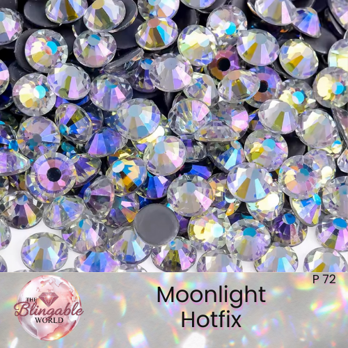 Moonlight - Hotfix Glass Flatback Rhinestone