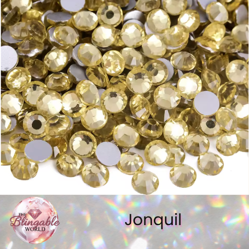 Jonquil - Glass Flatback Rhinestone