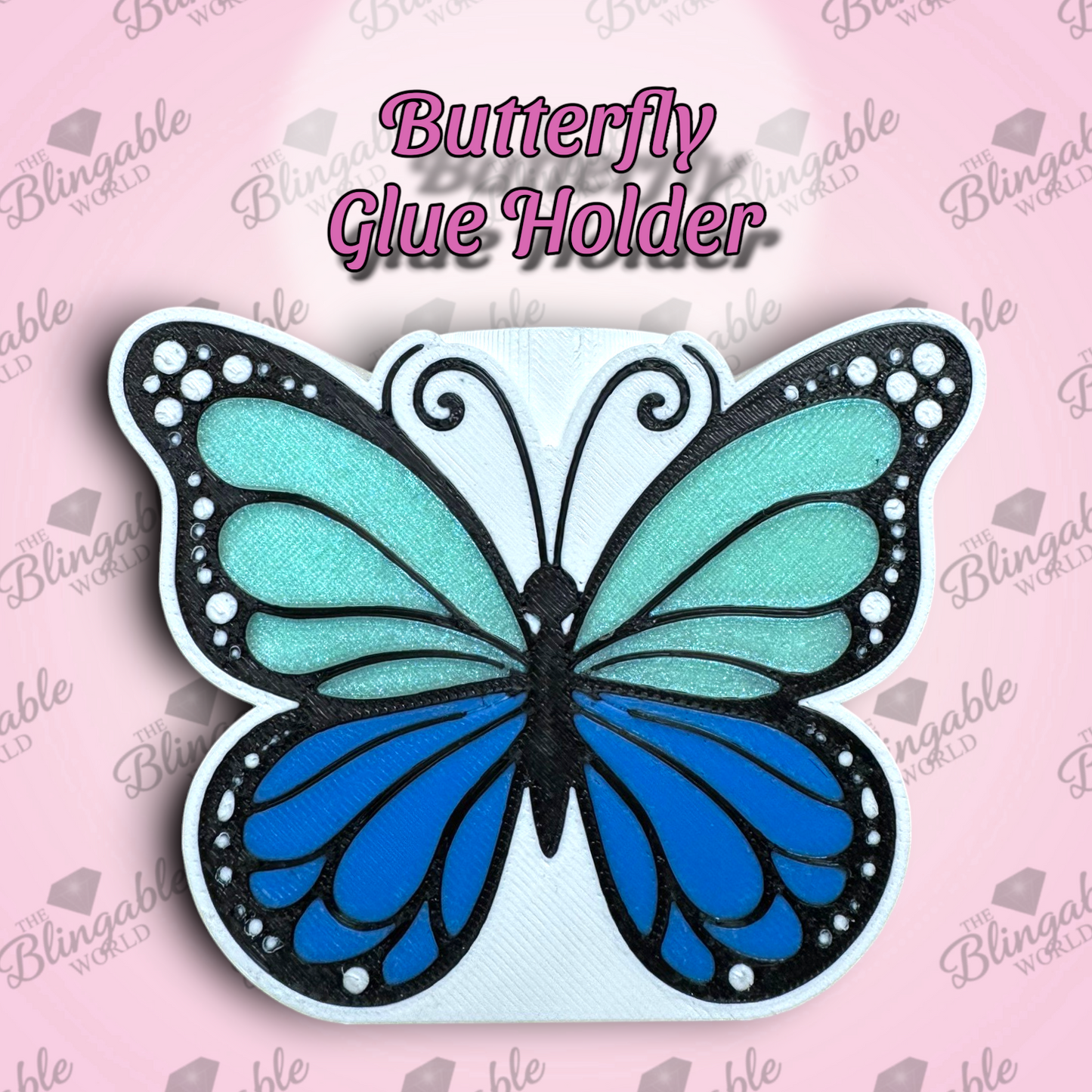 Butterfly Glue Holder