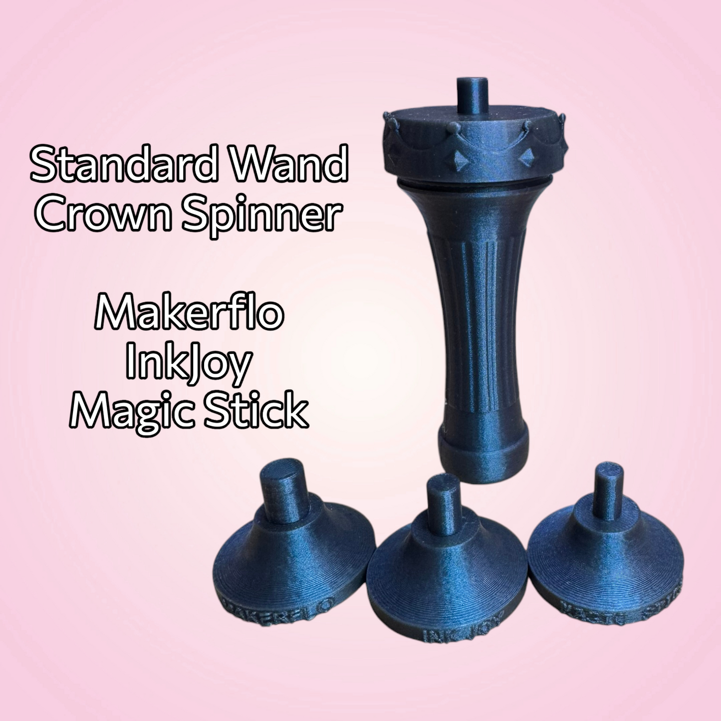 Bling Wand - Standard Wand Crown Spinner