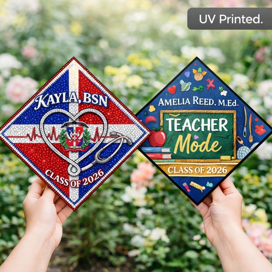 Graduation Cap Toppers – 3D Printed & Customizable