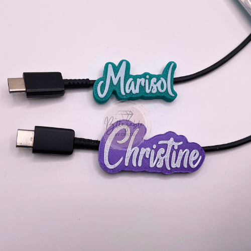 Label Personalized Iphone Charger Cord Personalized Phone Cable