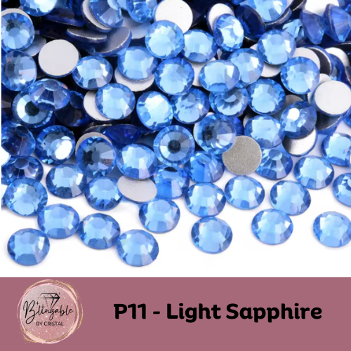 P 11 - Glass Flatback Rhinestone