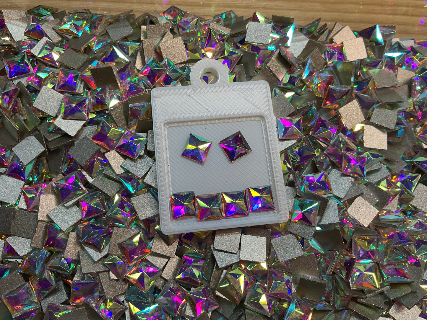 Live Bling Scoops - Shapes Glass Rhinestones
