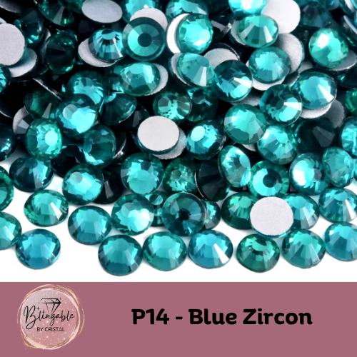 P 14 - Glass Flatback Rhinestone