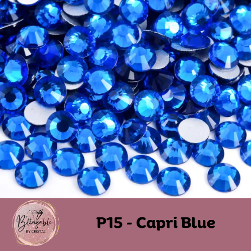 P 15 - Glass Flatback Rhinestone
