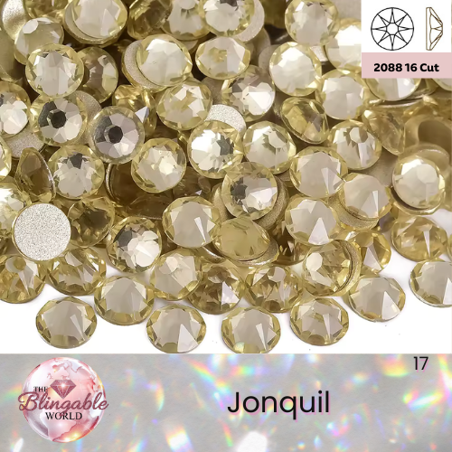Jonquil - 2088 Glass Flatback Rhinestone