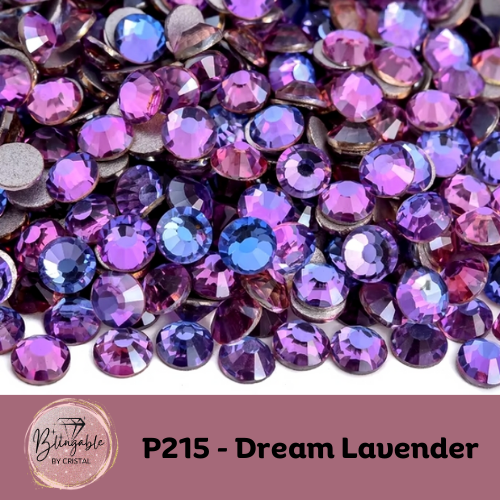 P 215 - Glass Flatback Rhinestone