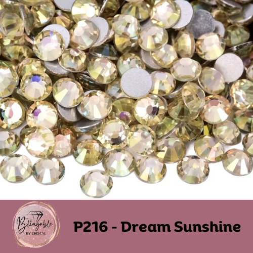 P 216 - Glass Flatback Rhinestone