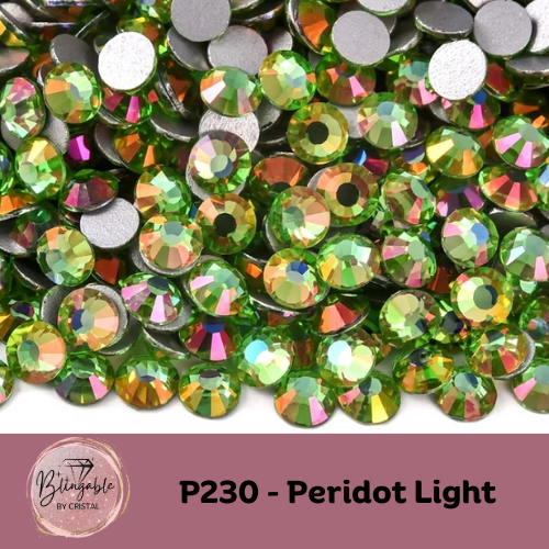 P 230 - Glass Flatback Rhinestone