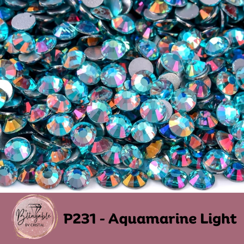 P 231 - Glass Flatback Rhinestone