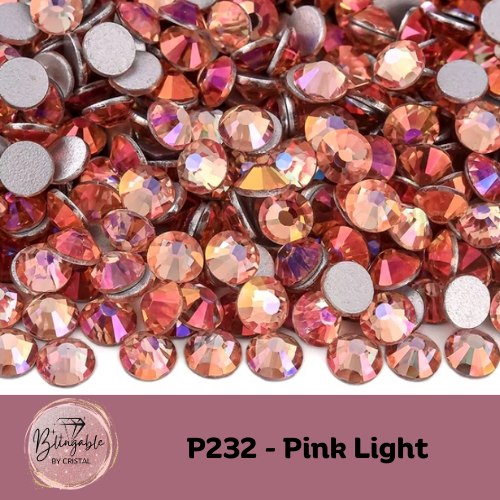 P 232 - Glass Flatback Rhinestone