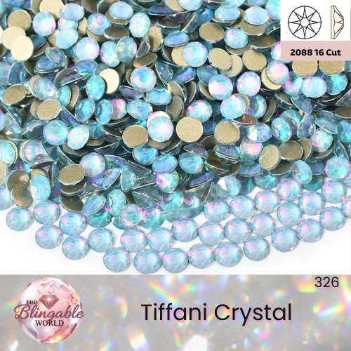 Tiffani Crystal - 2088 Glass Flatback Rhinestone