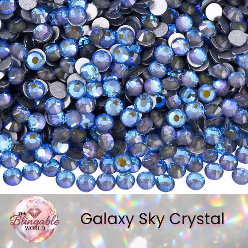 Galaxy Sky Crystal - Glass Flatback Rhinestone