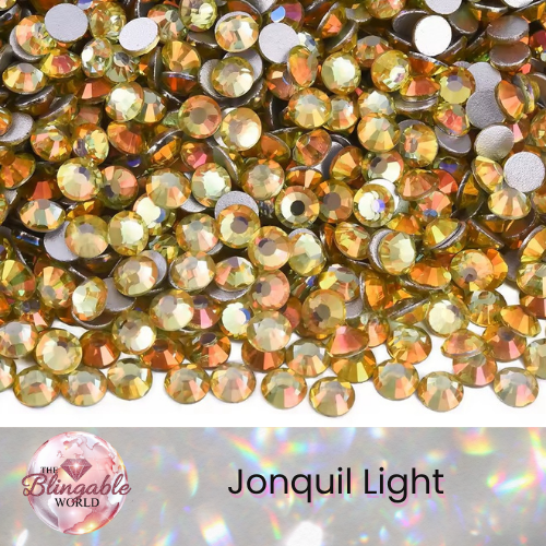 Jonquil Light - Glass Flatback Rhinestone