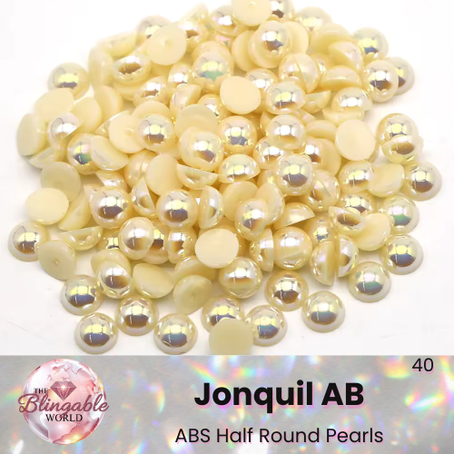 Jonquil AB - Half Round Pearls
