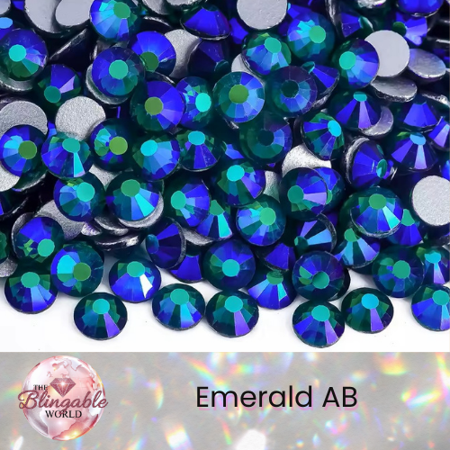 Emerald AB - Glass Flatback Rhinestone