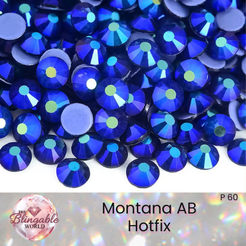 Montana AB - Hotfix Glass Flatback Rhinestone