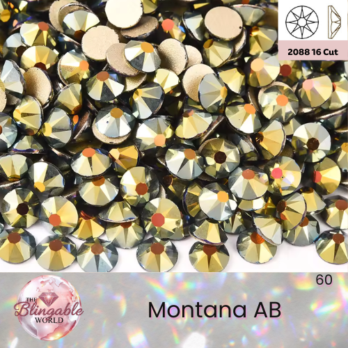 Montana AB - 2088 Glass Flatback Rhineston