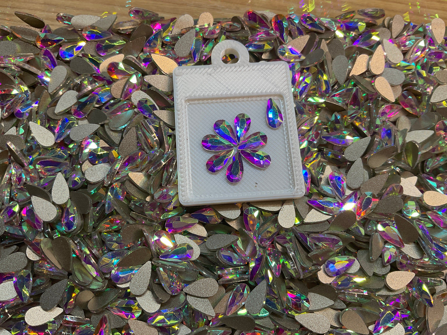 Live Bling Scoops - Shapes Glass Rhinestones