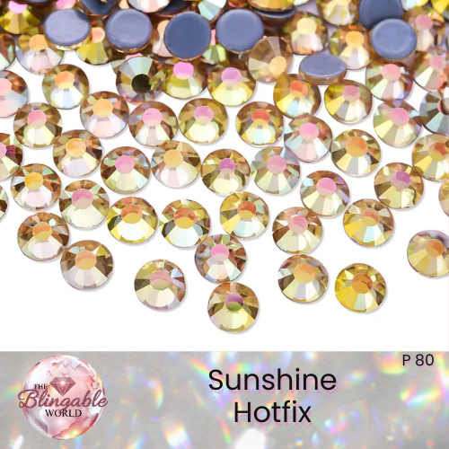 Sunshine - Hotfix Glass Flatback Rhinestone
