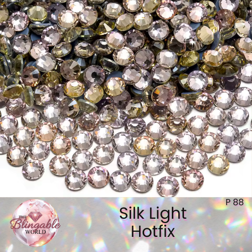 Silk Light - Hotfix Glass Flatback Rhinestone