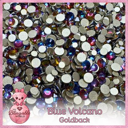 Gold Back Rhinestones - Live Bling Scoops