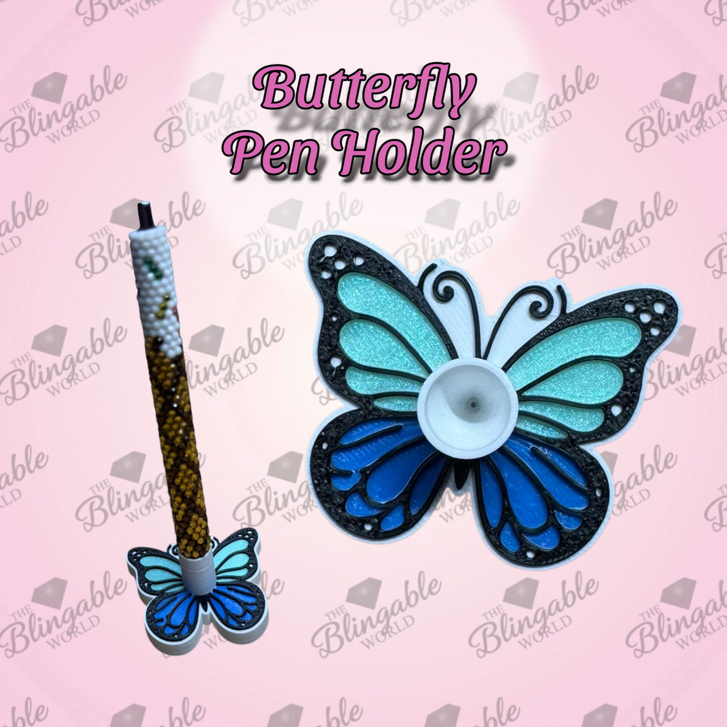 Butterfly Single Pen Holder