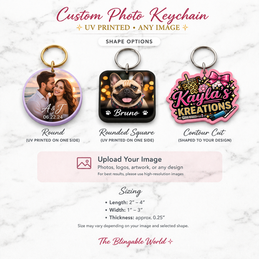Custom Photo Keychain