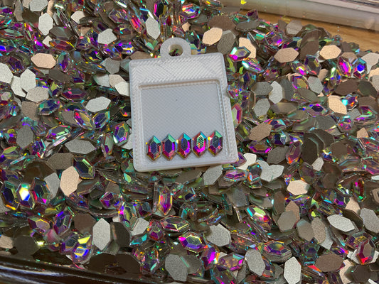 Live Bling Scoops - Shapes Glass Rhinestones