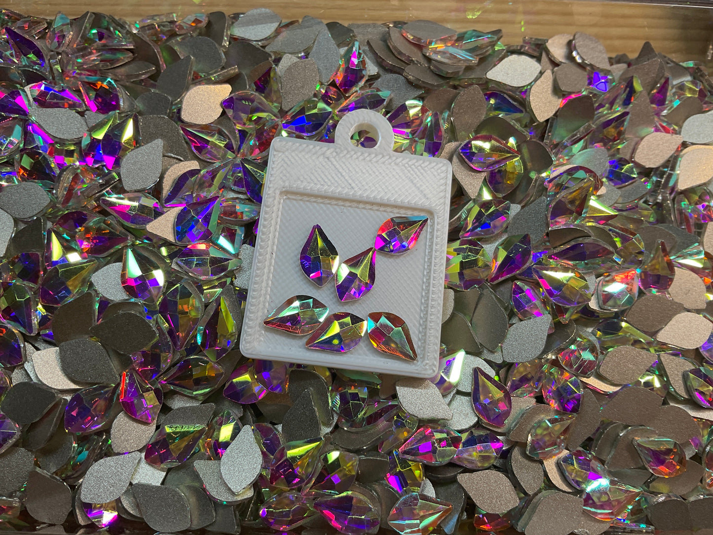 Live Bling Scoops - Shapes Glass Rhinestones