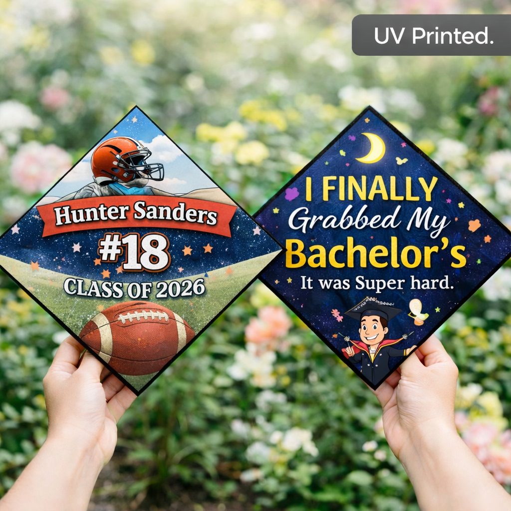 Graduation Cap Toppers – 3D Printed & Customizable