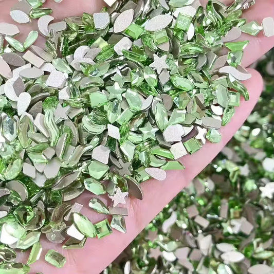 Light Peridot - Mini Shapes