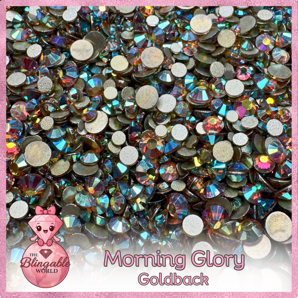 Gold Back Rhinestones - Live Bling Scoops