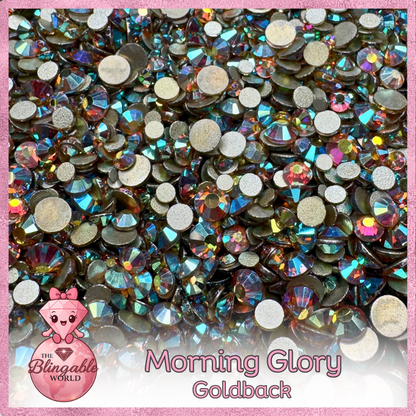 Gold Back Rhinestones - Live Bling Scoops