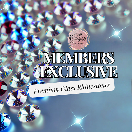P 264 - Glass Flatback Rhinestone