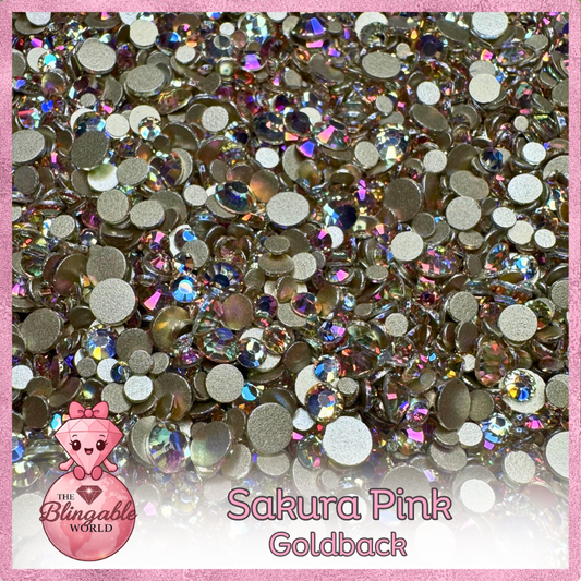 Gold Back Rhinestones - Live Bling Scoops