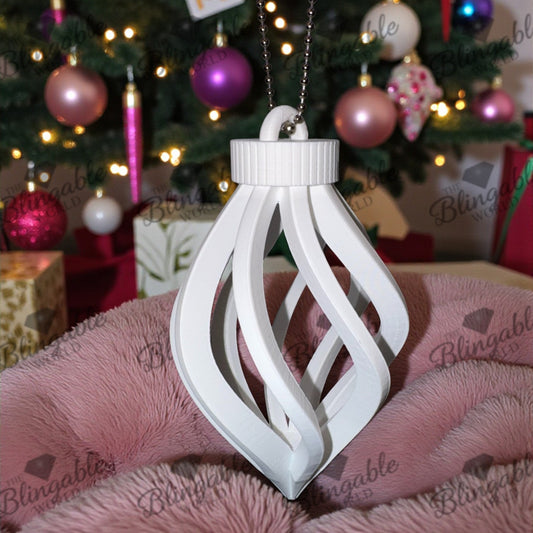 Swirl Ornament – Holiday Clearance
