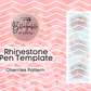 Pen Template #117 *Digital File*