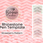 Pen Template #122 *Digital File*