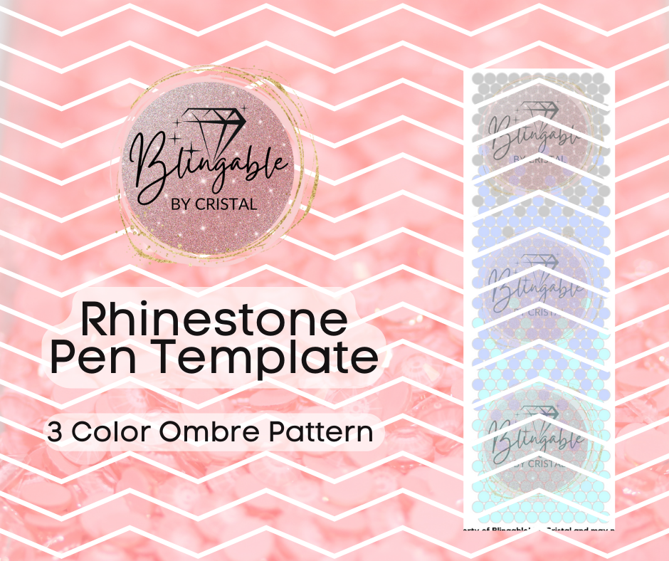Pen Template #101 *Digital File* – Blingable By Cristal
